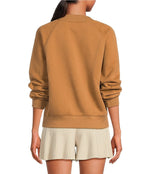 Ugg W Logo Crewneck Color Chestnut Small