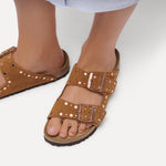Birkenstock Arizona Rivets Suede Leather style 1031743