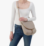 Hobo Fern Fold Over - Taupe