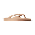 Archies Arch Support Flip Flops-  Tan