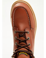 WOLVERINE MEN'S 6" MOC TOE EXCLUSIVE WEDGE WORK BOOTS W08289
