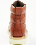 WOLVERINE MEN'S 6" MOC TOE EXCLUSIVE WEDGE WORK BOOTS W08289