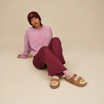 Ugg W Logo Crewneck Color Shadow Small
