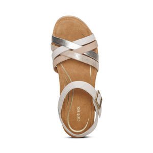Noelle Arch Support Wedge Ivory