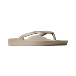 Archies Arch Support Flip Flops- Taupe