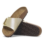 Birkenstock Catalina Luxe Buckle BF Pearl White