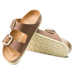 Birkenstock Arizona Big Buckle Oiled Leather Cognac R