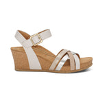 Noelle Arch Support Wedge Ivory