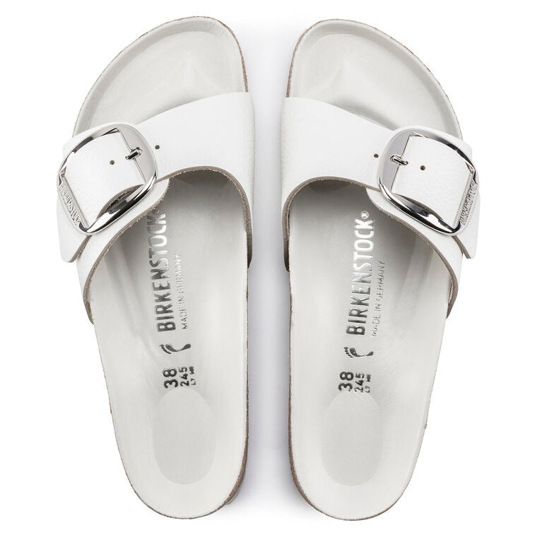 Madrid Big Buck Leather White