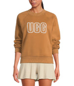 Ugg W Logo Crewneck Color Chestnut Small