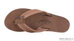 Rainbow Sandals Single Layer Arch Support Premier Leather with 1" Strap - Expresso