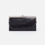 Hobo Lauren Clutch-Wallet Polished Leather Black