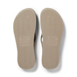 Archies Arch Support Flip Flops- Taupe