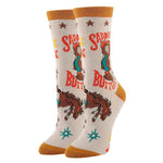 Oooh Yeah Saddle Up | Women’s Western Cowgirl Crew Sock