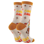 Oooh Yeah Saddle Up | Women’s Western Cowgirl Crew Sock