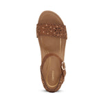 Sydney Quarter Strap Espadrille Wedge Black Scotch