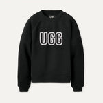 Ugg W Logo Crewneck Color Black Large