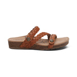 Aetrex Josie Braided Slide Ginger