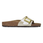 Birkenstock Catalina Luxe Buckle BF Pearl White