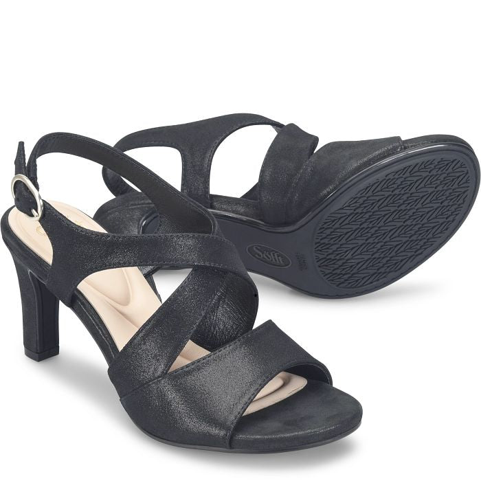 Sofft Jolene Black Metallic