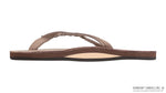 Rainbow Sandals Single Layer Flirty Braidy - Dark Brown
