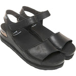 ON FOOT Platform Sandal Black Women Style OF-203