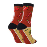 Oooh Yeah! Muy Picante |  Women’s Novelty Cotton Crew Socks