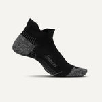 Feetures Plantar Fasciitis Relief Sock Light Cushion No show - Black