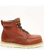 WOLVERINE MEN'S 6" MOC TOE EXCLUSIVE WEDGE WORK BOOTS W08289
