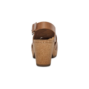 Aetrex Paige Slingback Clog Camel CLEARANCE
