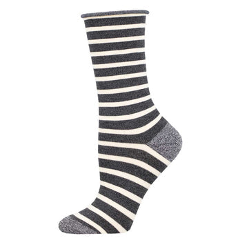 Socksmith Sailor Stripe Charcoal