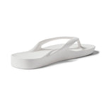 Archies Arch Support Flip Flops - White