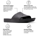 Archies Arch Support Slide - Brown
