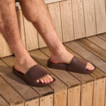 Archies Arch Support Slide - Brown