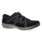 Dansko Harlyn Black/Black Suede Sneaker