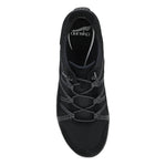 Dansko Harlyn Black/Black Suede Sneaker
