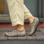 Dansko Harlyn Walnut Suede Laceup Sneaker