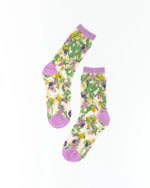Sock Candy Heart Floral Sheer SS22-2