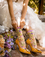 Sock Candy Heart Floral Sheer SS22-2