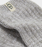 Ugg Rib Knit Slouchy Crew Sock  Seal