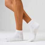 Feetures Therapeutic Max Cushion Quarter - White