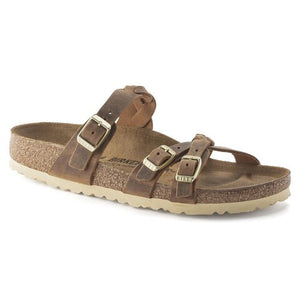 Birkenstock  Franca Braided Cognac Oiled Style 10240521