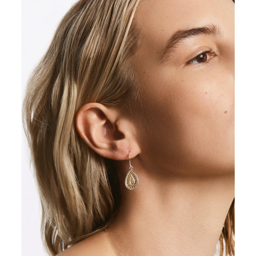 Anna Beck Classic Teardrop Earrings 4169E-TWT