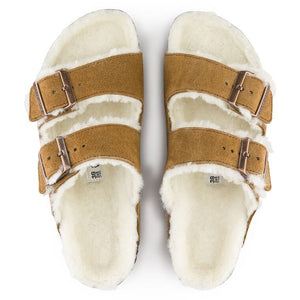 Birkenstock Arizona Shearling Mink Regular/Wide fit Style 1001128