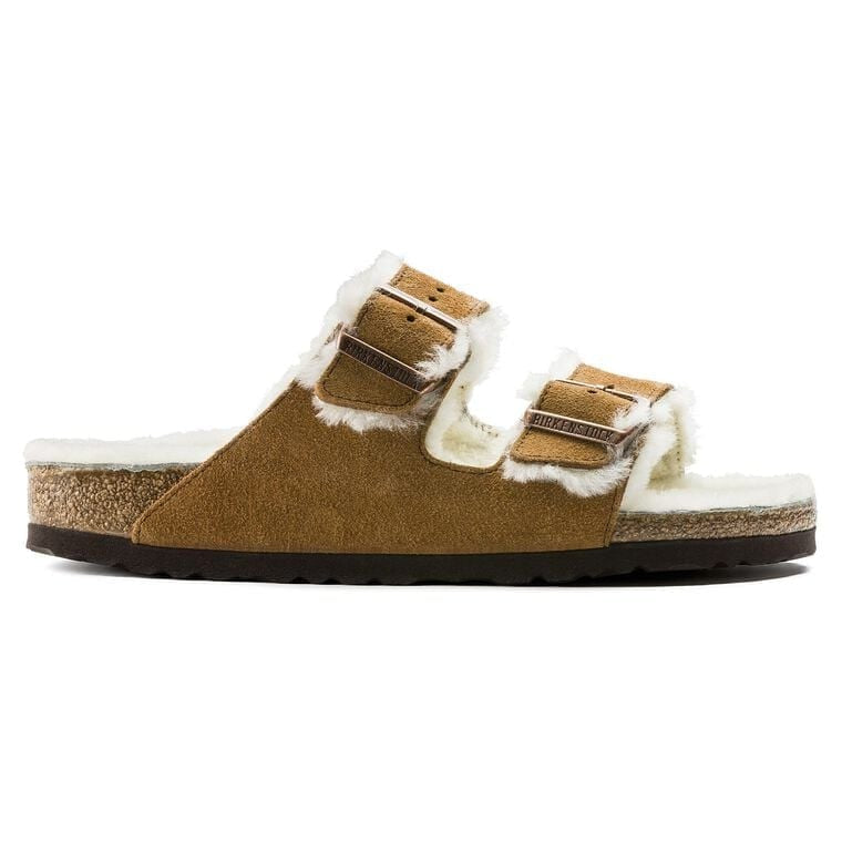 Birkenstock Arizona Shearling Mink Regular/Wide fit Style 1001128
