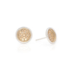 Anna Beck Classic Dish Stud Earrings Gold Style 0093E