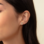 Anna Beck Classic Teardrop Stud Earrings Gold Style 1606E