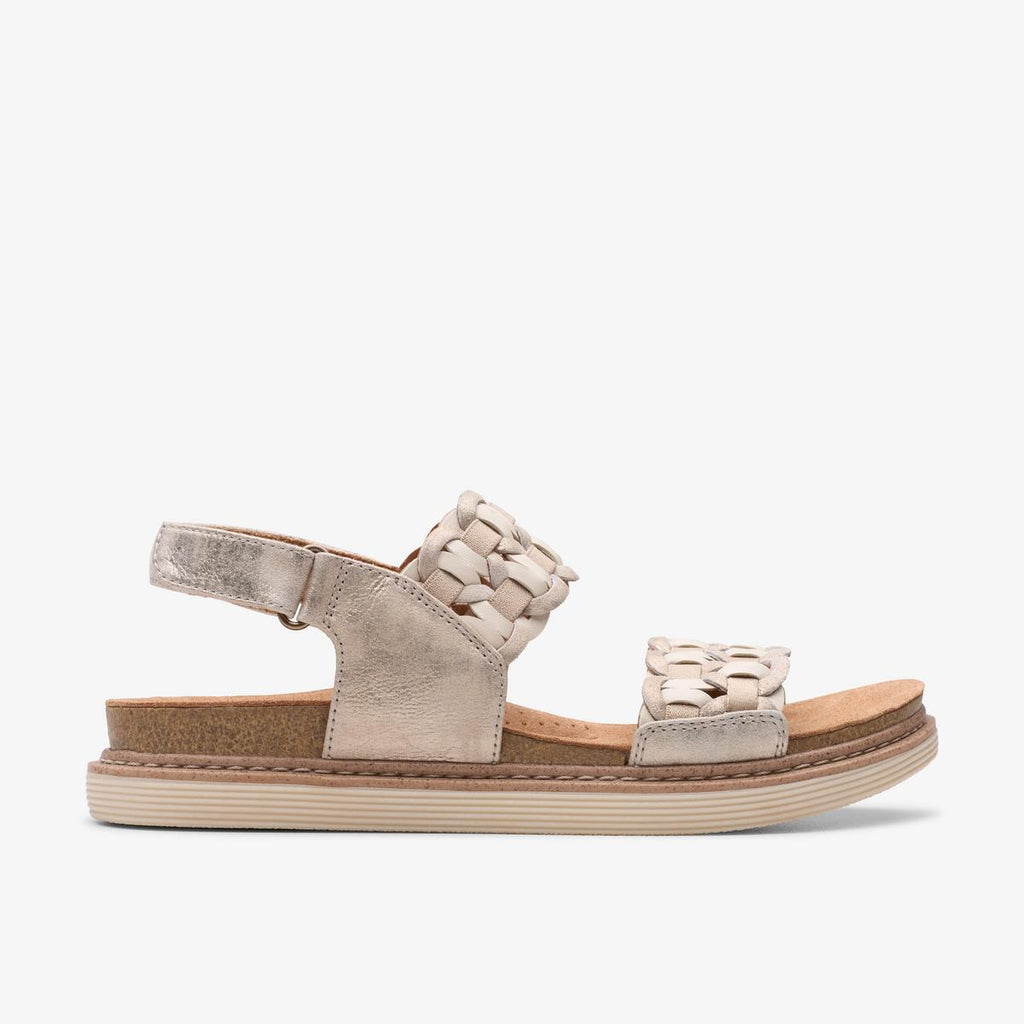 Clarks Arwell Glide Metallic Combi