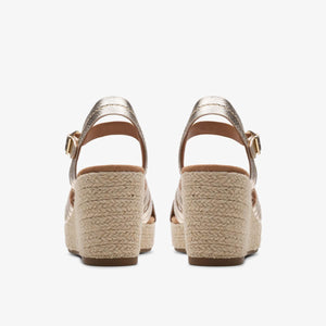 Clarks Sabina Strap Champagne