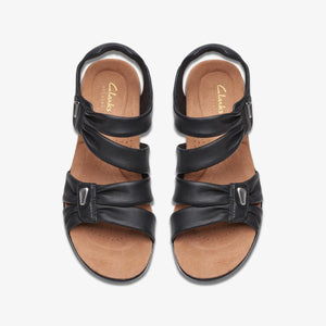 Clarks Kitly Ave Black Leather